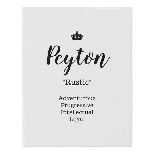 name-meaning-canvas-picture-peyton-zazzle-co-uk