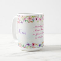 Name Meaning Gifts, Name Meaning Mugs 