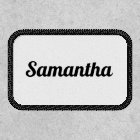 Name Monogram Custom Patch