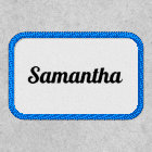 Name  Monogram Custom Patch