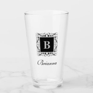 Name Monogram Regal Styled Glass (Version 2)
