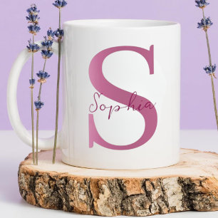 Name Mug With Initial Personalised Coffee Mug Gift