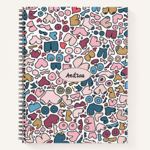 Name neutral breast pattern notebook