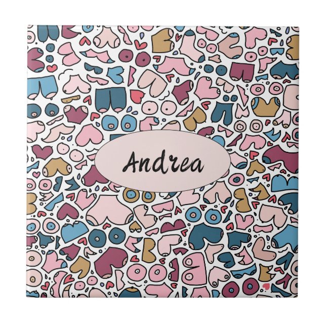 Name neutral breast pattern tile (Front)