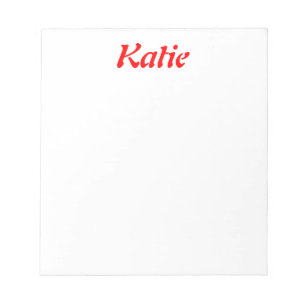 Name Note Pad