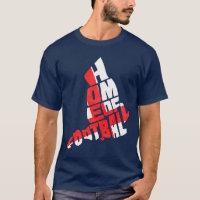 Name & Number Back Print England Soccer T-Shirt