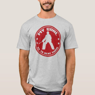 Name & Number Back Print Tee Field Hockey Goalie