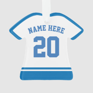 Name & Number Jersey Israel Logo Ornament