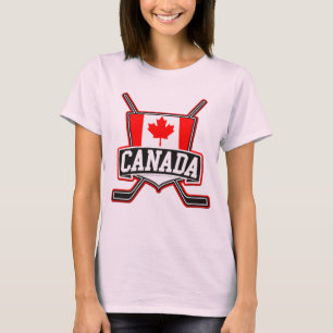 Name & Number Shirsey Hockey Canada Customisable T-Shirt