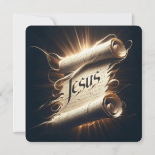 "Name of Salvation" Greeting Card