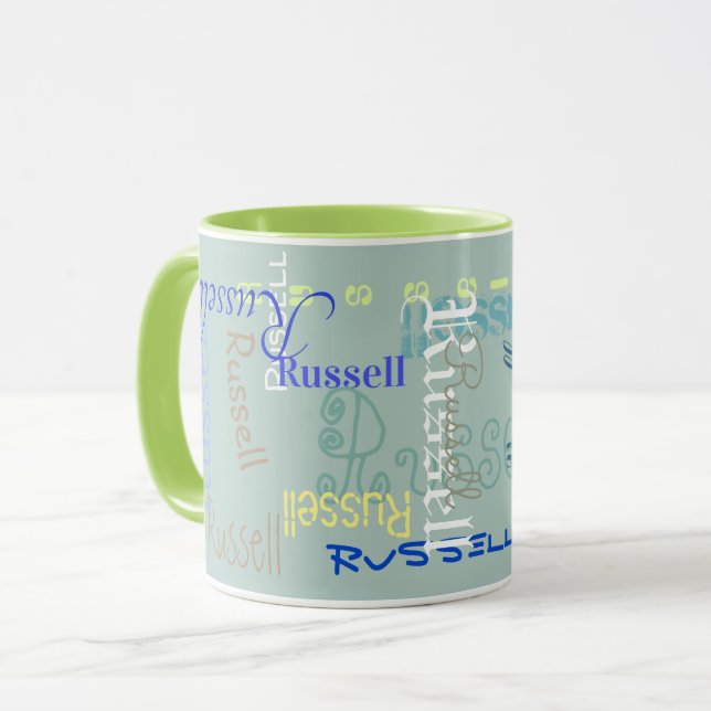 Name office mug: - no more mix-ups: mug (Front Left)