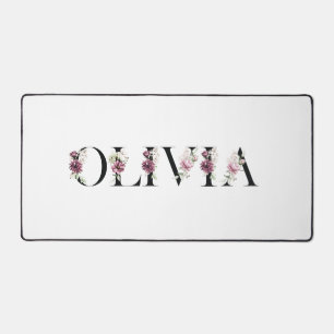 Name Olivia Desk Mat