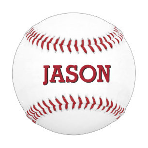 Name Personalised Custom Baseball