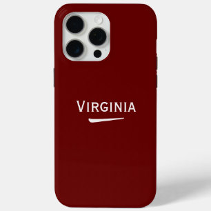 Name Personalised Light on Deep Red iPhone 15 Pro Max Case