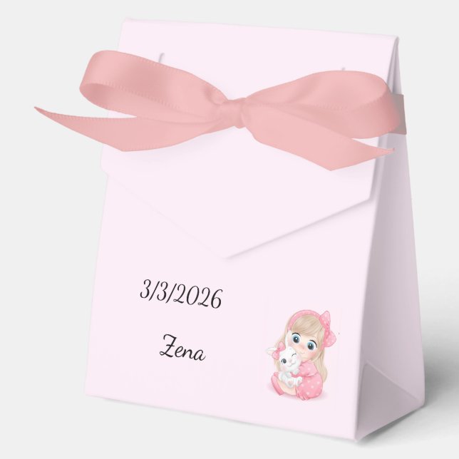 Name Personalized Favour Box (Front)