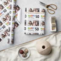 Name Photo 50th Birthday