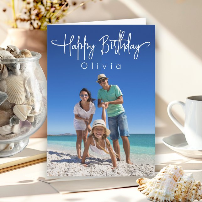 Name Photo Birthday Card (Creator Uploaded)