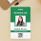 Name Photo Logo QR Code Corporate Employee ID Card