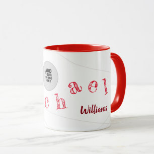 Name & photo mug