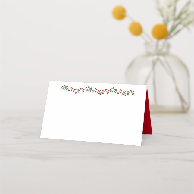 Name Place Card (Front)