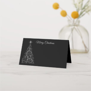 Name Place Card-Christmas Tree Place Card