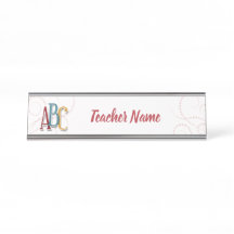 Name Plate - ABC