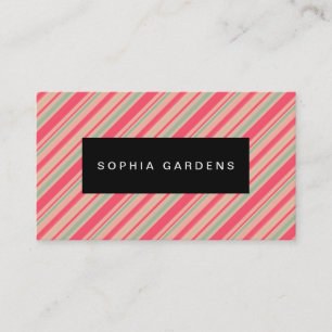 Name Plate - Stripes 310515 (9) Business Card