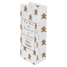 Name & Quote on Cute Gingerbread Man