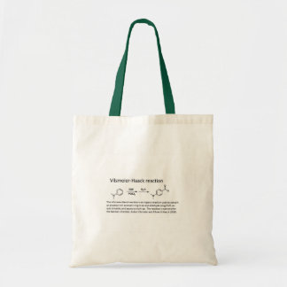 Name reaction tote bag
