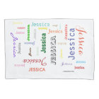 Name Repeating Bright Word Cloud Custom