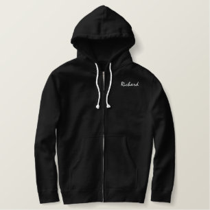 Name & Reunion Embroidered Hoodie