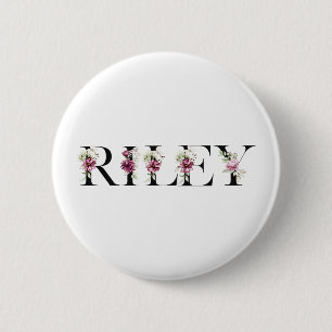 Name Riley 6 Cm Round Badge