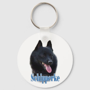 Name Schipperke Key Ring