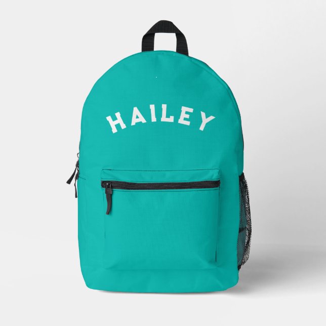Name School Backpack for Kids (Front)