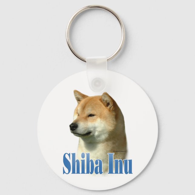Name Shiba Inu  Key Ring (Front)