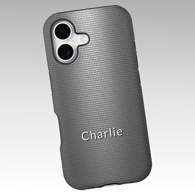 Name, Shiny Metal Grid Effect (Creator Uploaded)