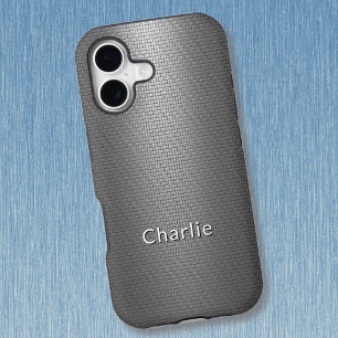 Name, Shiny Metal Grid Effect