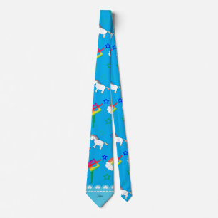 Name sky blue gymnastics rainbows unicorns tie