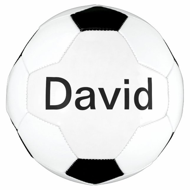 Name Soccer Ball (Front)