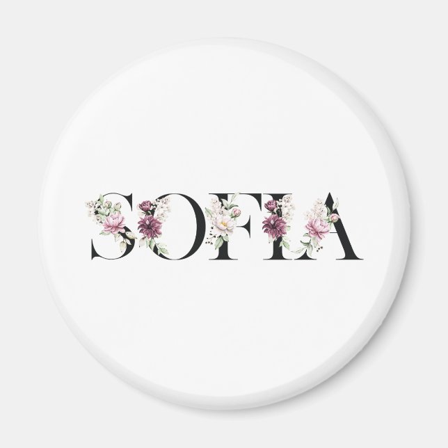 Name Sofia. Magnet (Front)