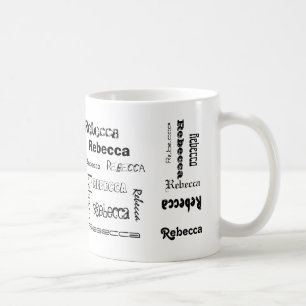 Name Specific Rebecca Coffee Mug