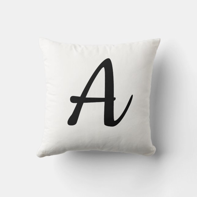 Name starting with A Cushion (Back)