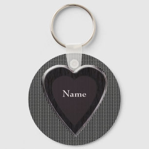 Name Stole My Heart Keychain - Template