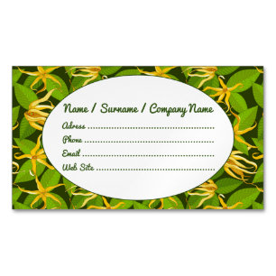 Name / Surname / Company Name Magnetic Business Card