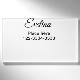 Name Tag