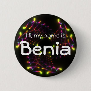 Name Tag Button