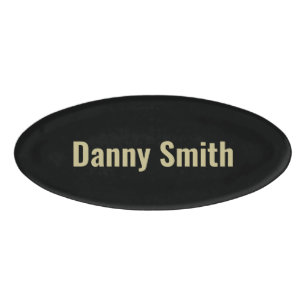 Name Tag Personalised 