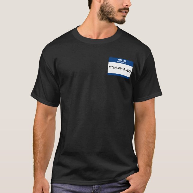 Name Tag T-Shirt (Front)