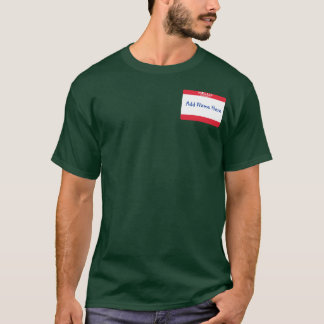 Name Tag T-Shirt