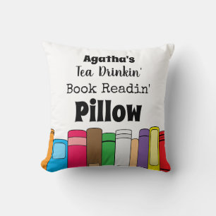 Name Tea Drinking, Book Reading Cushion